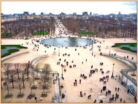 Французская симетрия.