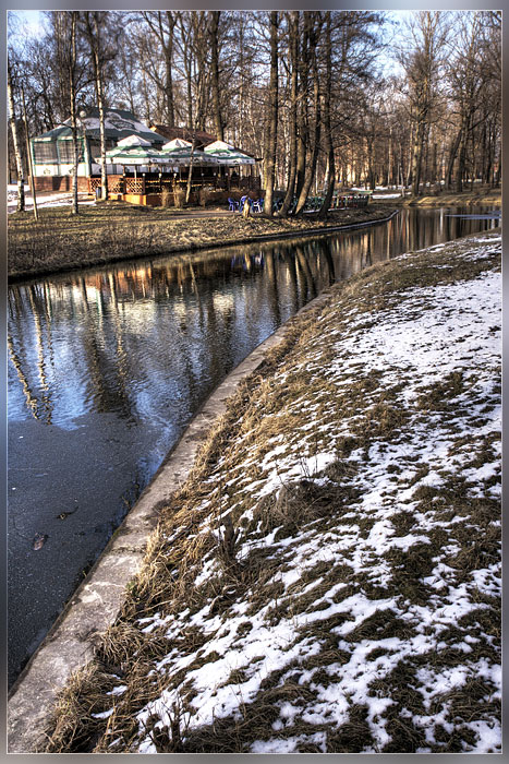 Городской весенний пейзаж 2