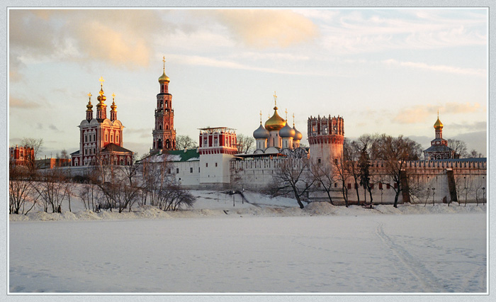 Зимний вечер в Москве