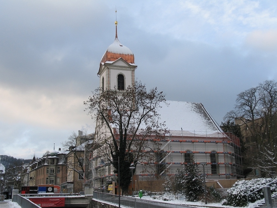 Снег в Бадене