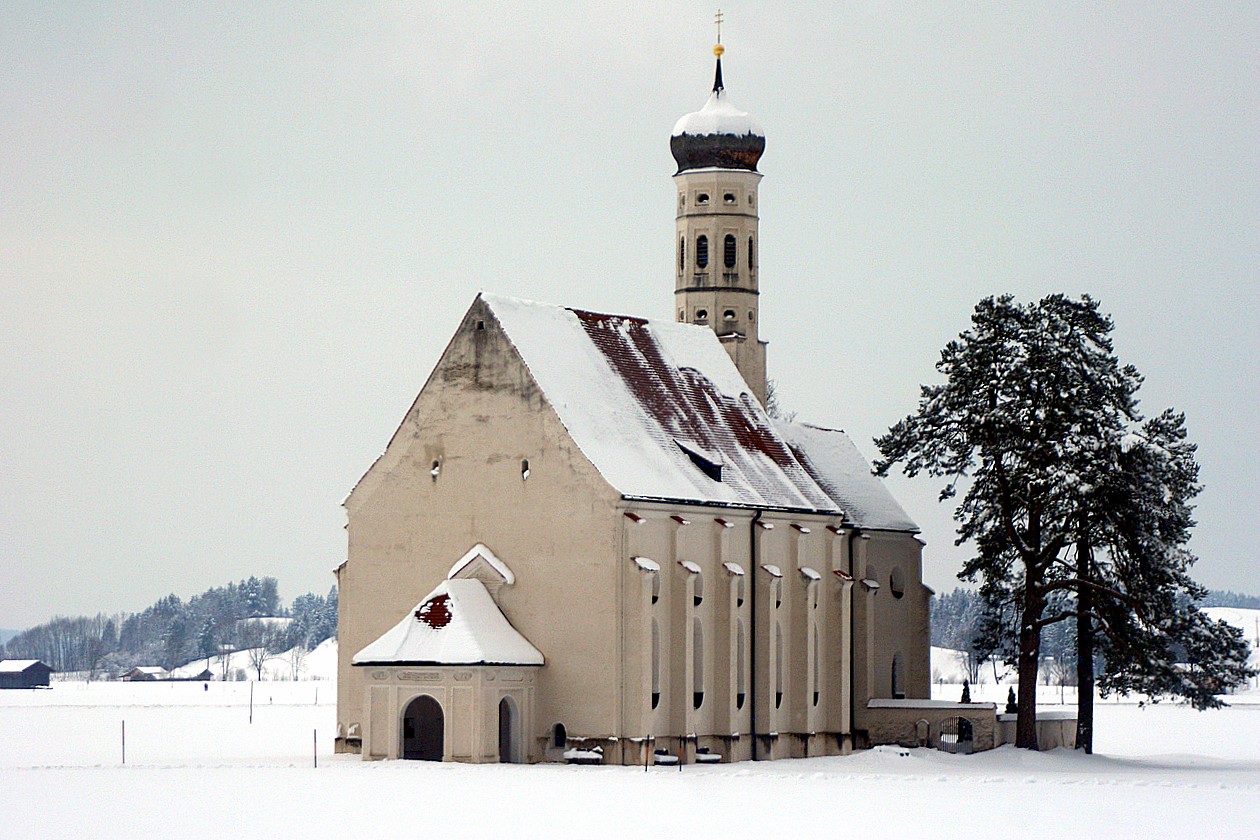 Сельская кирха.