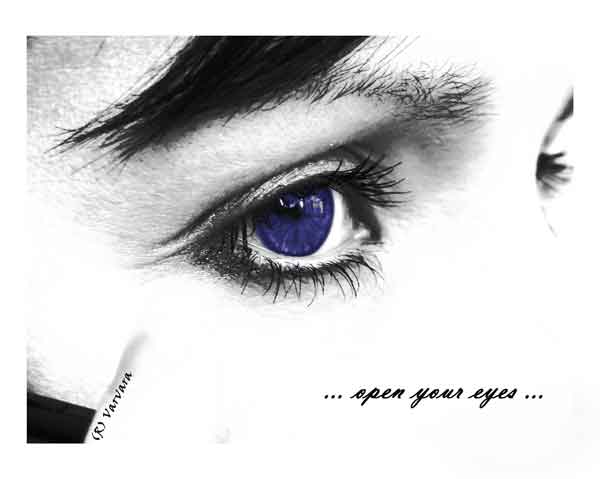 Open your eyes