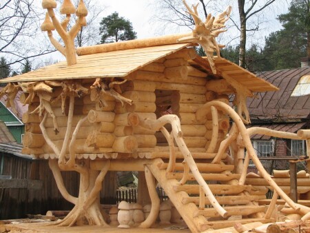 Избушка на курьих ножках