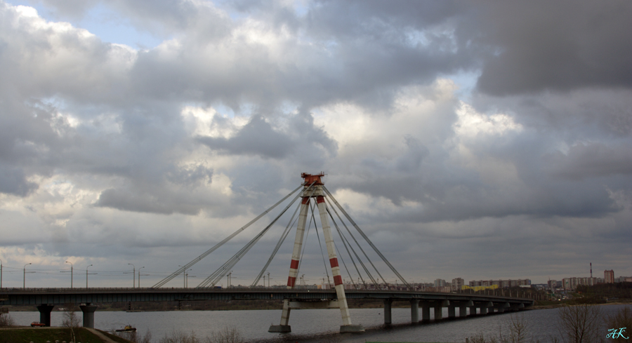 Октябрьский мост. г. Череповец