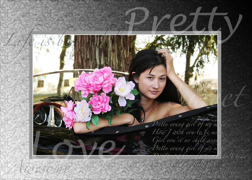 pretty young girl on my mind