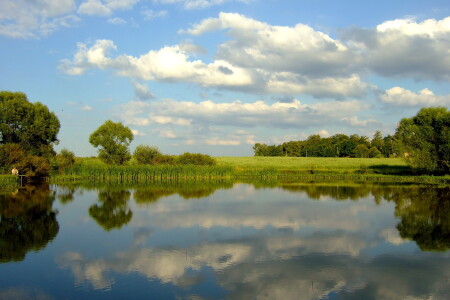 А какие здесь карасики водятся...!!!