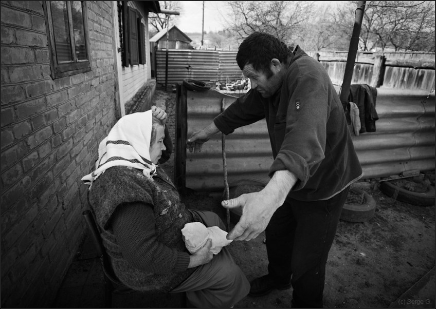 про Ивана, Обнималки.