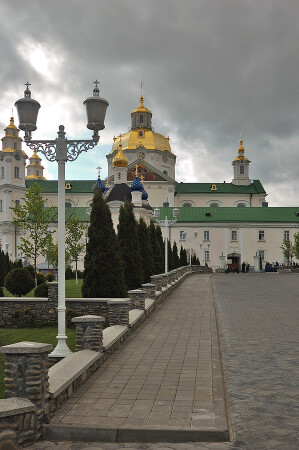 Почаевская Лавра дуб