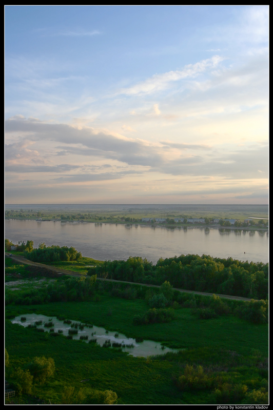 Простор реки Иртыш