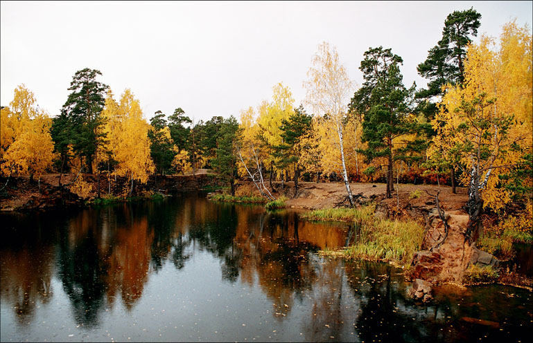 Осенний пейзажик