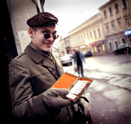 папироски не найдется?