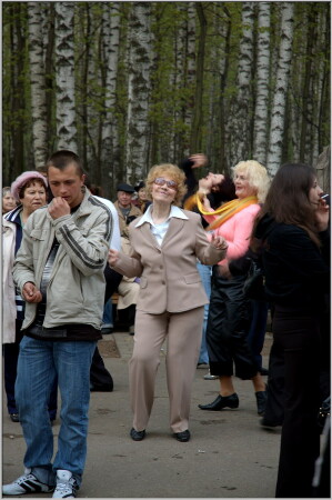 Танцплощадка в Измайловском парке