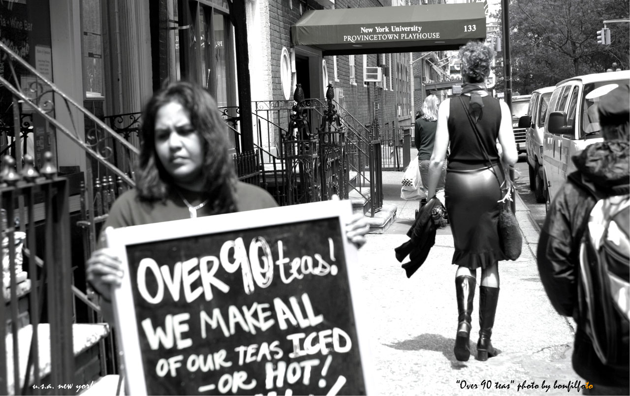 &quot;OVER 90 TEAS&quot; NEW YORK