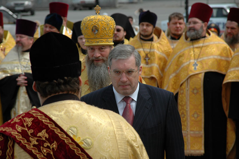 архиерей и губернатор Новосибирские