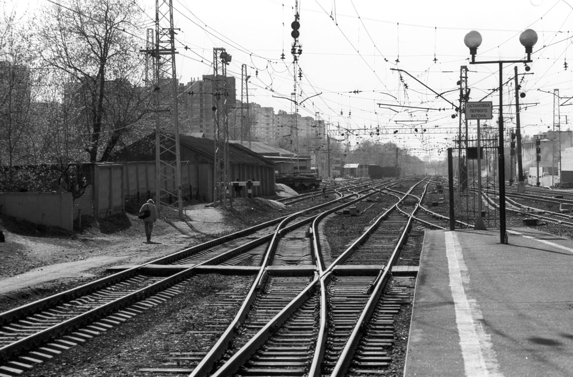 Остановка первого вагона