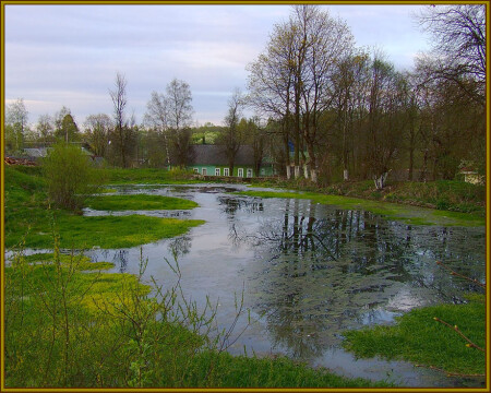 Полудремлет в сытости