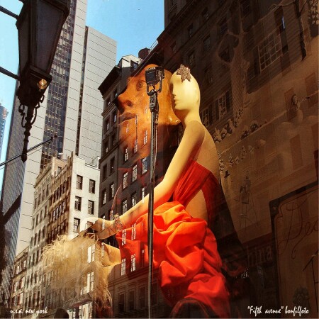 "FIFTH AVENUE. REFLECTION" NEW YORK