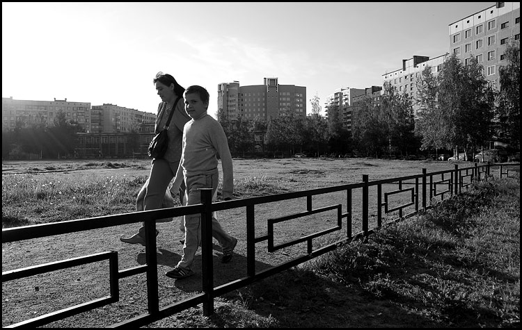 утро непарадного Питера