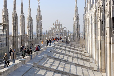 "Duomo" (2) - прогулки по крыше