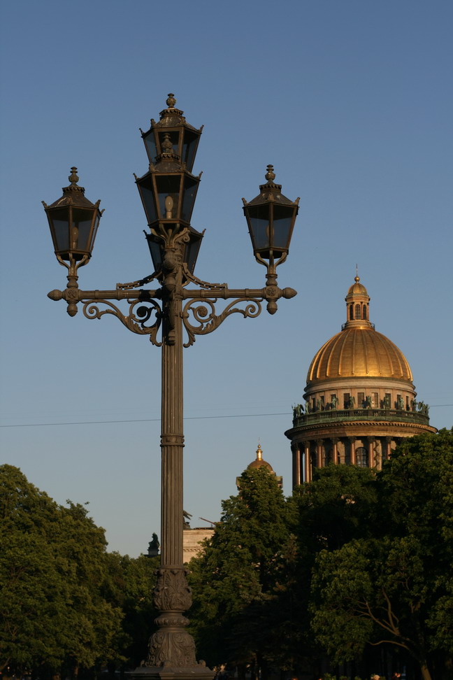 Улица, фонарь, Исаакий