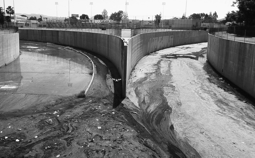 Los Angeles River, Confluence of Arroyo Calabasas and Bell Creek, Canoga Park