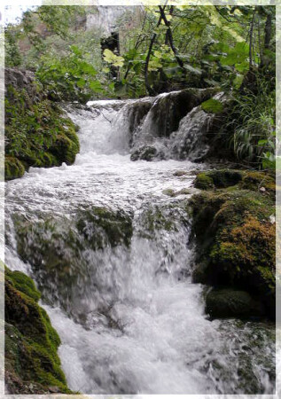 Водопадик на Плитвицах