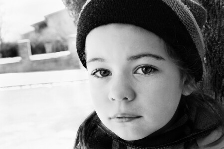 Winter Portrait (BW)