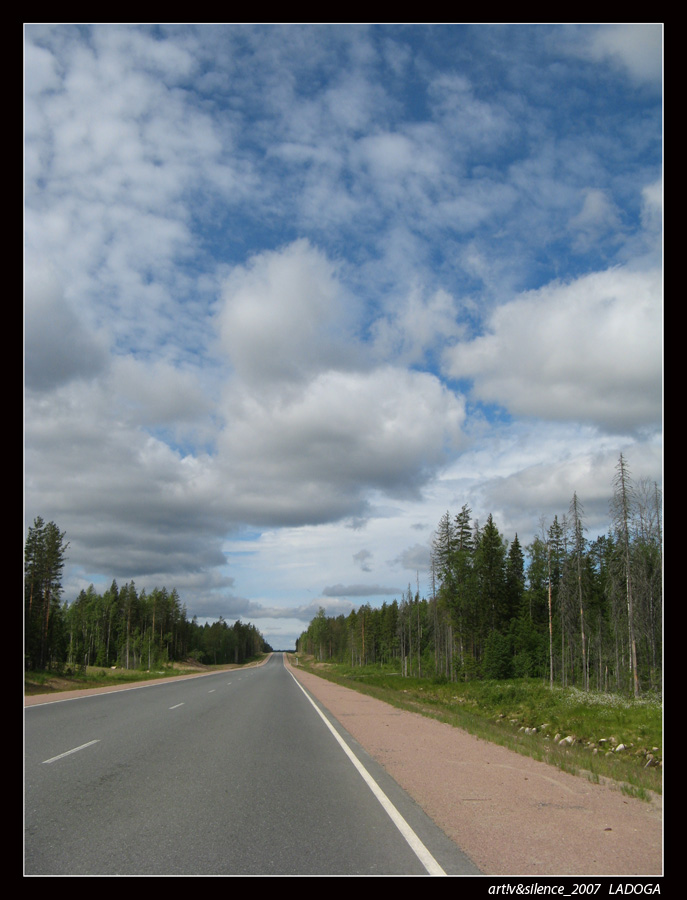 дорога в отпуск...