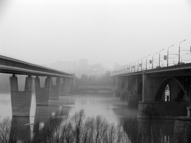 в Новосибирске не разводятся мосты