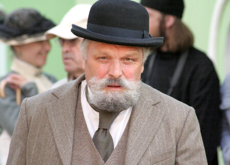 На съемочной площадке