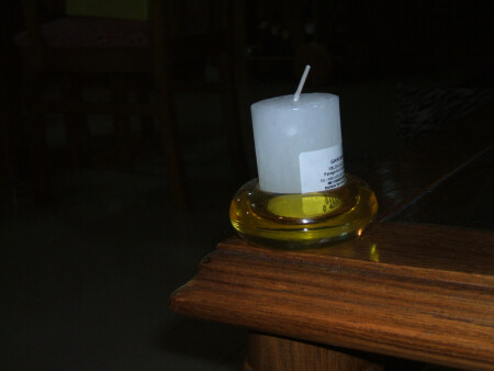 One candle