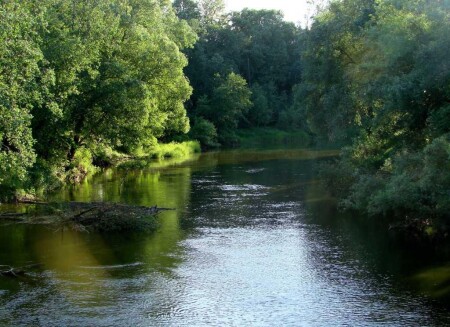 Течет куда-то