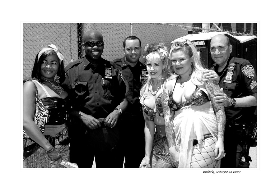 On the land or in the sea, always protected by the New York’s Finest 