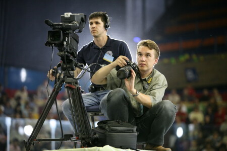 На конференции