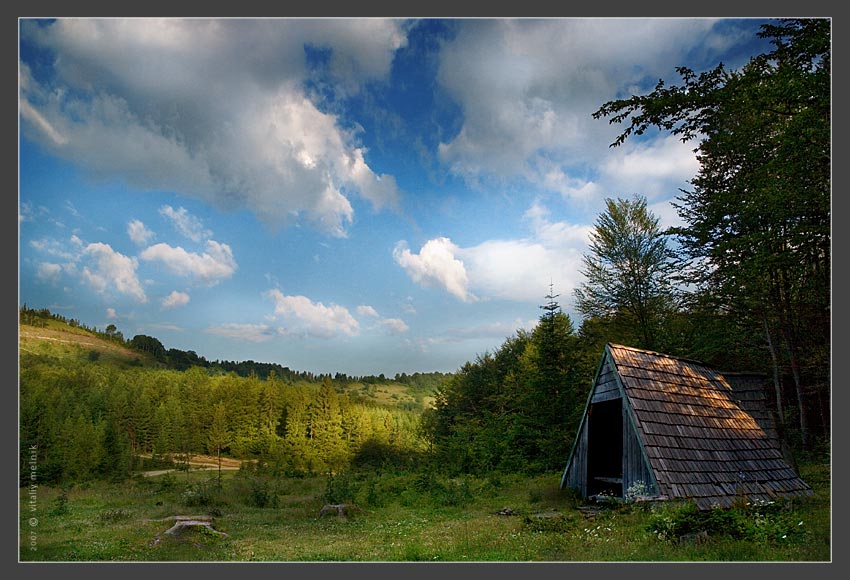 Carpathian Mountains. sketch3