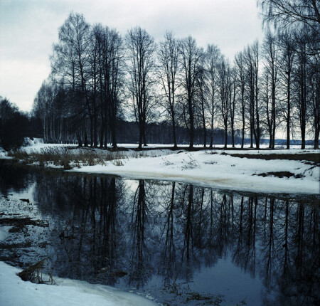 Март. Монохром.