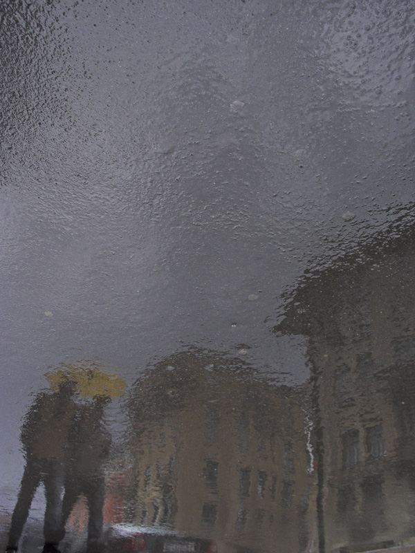 it's raining...