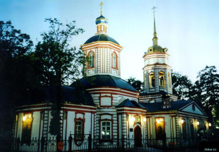 Церковь возле МКАД