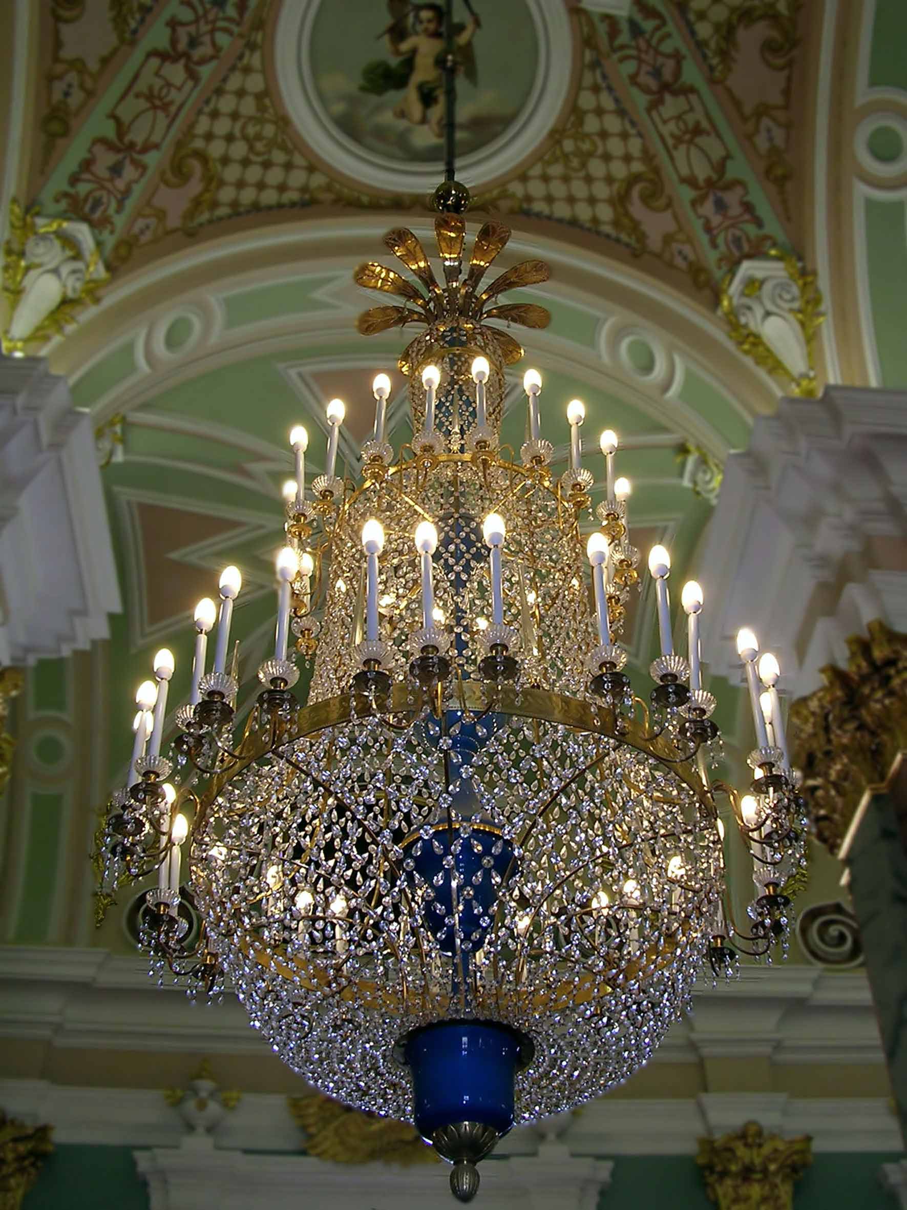 В Петропавловском соборе.