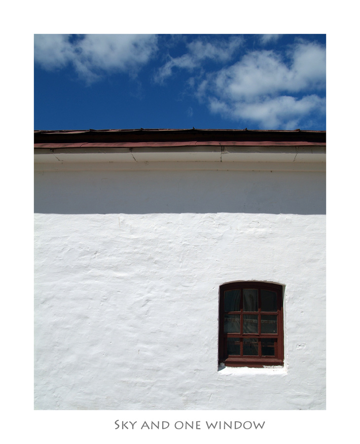 Sky and one window