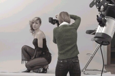 Работа в студии