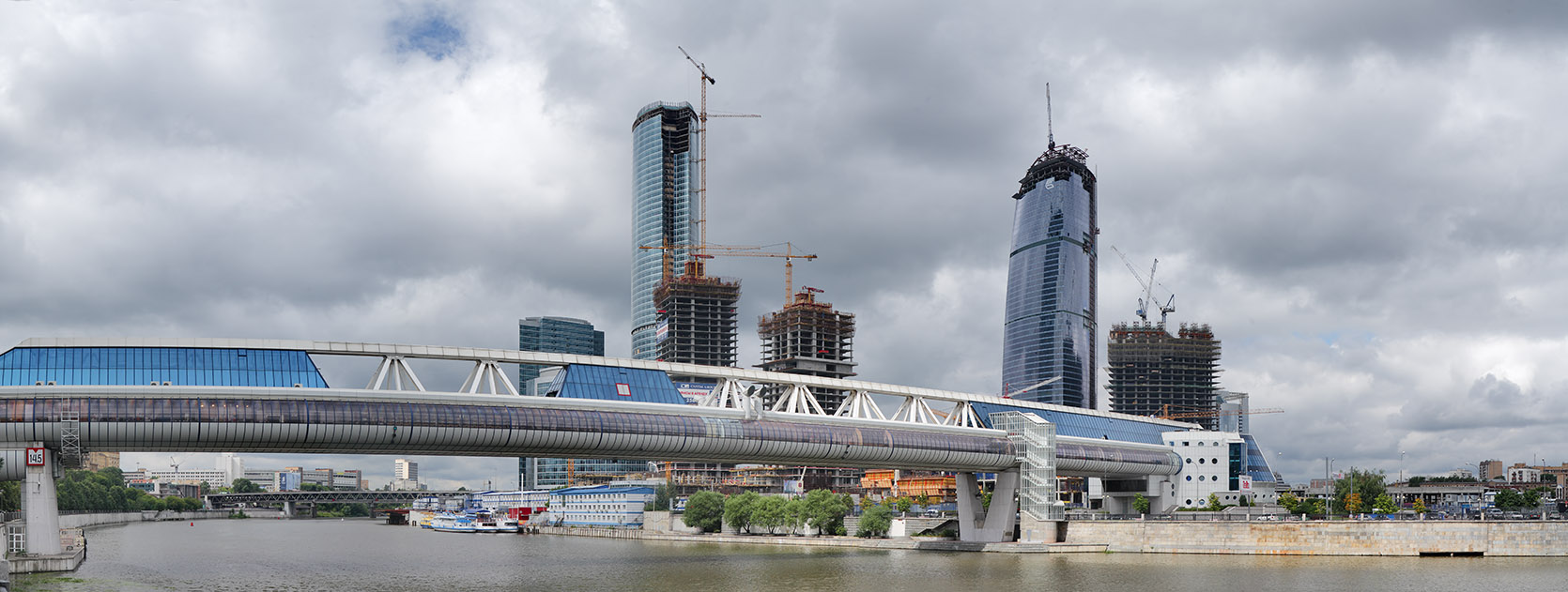 Деловой центр СИТИ, мост &quot;Багратион&quot;