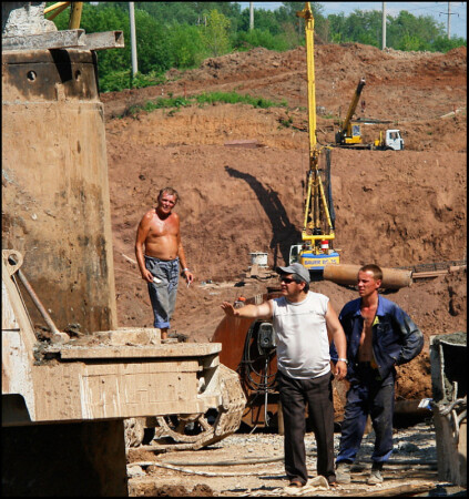 Нештатная ситуация. Поиск решения прорабом , мастером и +35 на Солнце ...