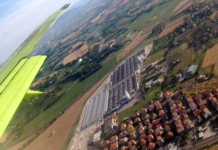 Italy view Boeing 737