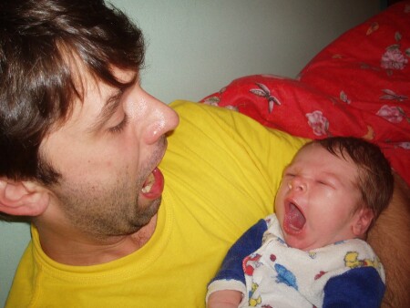 кто зевнул первый?