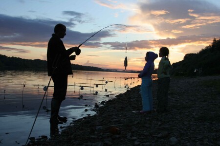 Вечерний клёв