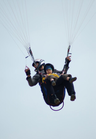 Первые шаги ... в небе.