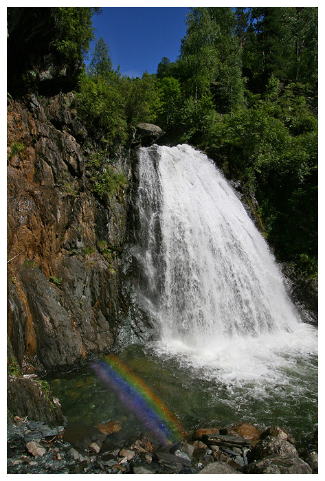 Водопад Корбу (горный Алтай 2007)