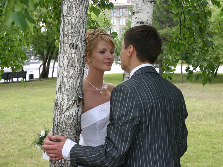 Глаза в глаза.