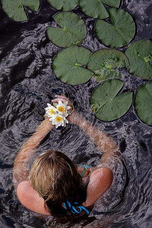 Цветочки для веночка